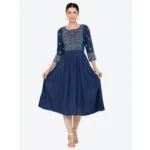 PID-63366-Women-s-Casual-Rayon-3-4th-Sleeves-Dress-Blue-1-1000x1000-1.webp