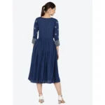 PID-63366-Women-s-Casual-Rayon-3-4th-Sleeves-Dress-Blue-4-1000x1000-1.webp