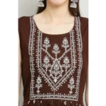 PID-63371-Women-s-Casual-Rayon-3-4th-Sleeves-Kurti-Brown-3-1000x1000-1.webp