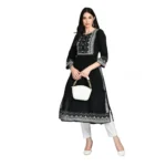 PID-63379-Women-s-Casual-Rayon-3-4th-Sleeves-Dress-Black-1-1000x1000-1.webp