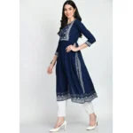 PID-63380-Women-s-Casual-Rayon-3-4th-Sleeves-Dress-Blue-2-1000x1000-1.webp