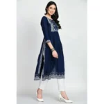 PID-63380-Women-s-Casual-Rayon-3-4th-Sleeves-Dress-Blue-4-1000x1000-1.webp