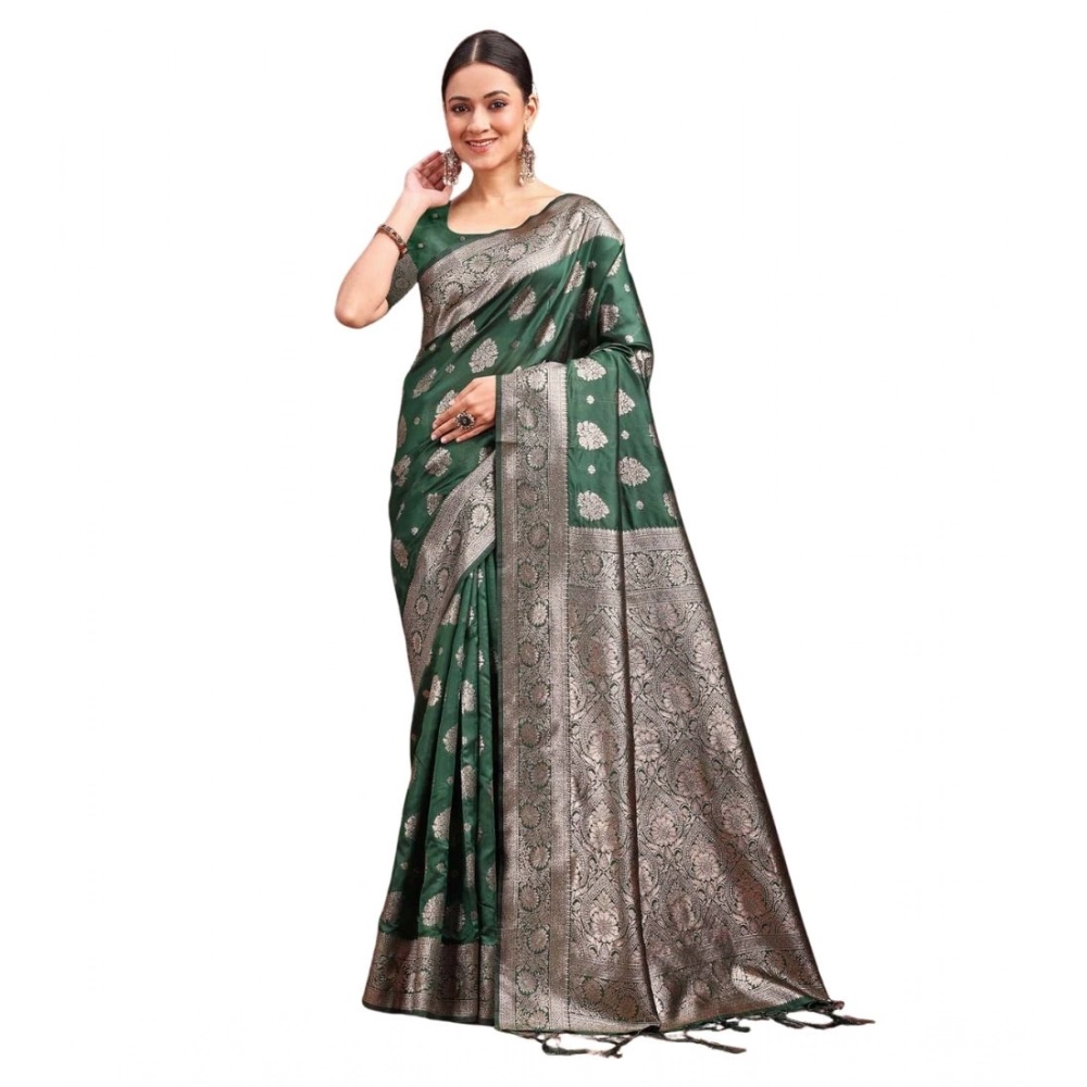 PID-65256-Women-s-Banarasi-Silk-Printed-Saree-With-Unstitched-Blouse-5-5-Mtr-Dark-Green-1-1000x1000-1.webp