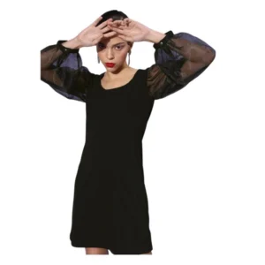 PID-65355-Women-s-Organza-And-Polyester-Lycra-Solid-Long-Sleeves-Dress-Black-1-1000x1000-1.webp