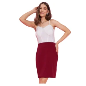 PID-65372-Women-s-Polyester-Lycra-Color-Blocking-Shoulder-Straps-Dress-White-Maroon-1-1000x1000-1.webp