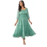 PID-65379-Women-s-Chiffon-Solid-Puff-Sleeve-Dress-Green-1-1000x1000-1.webp