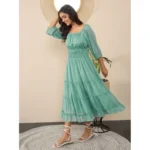 PID-65379-Women-s-Chiffon-Solid-Puff-Sleeve-Dress-Green-4-1000x1000-1.webp