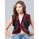 PID-65431-Women-s-Denim-And-Fur-Solid-Sleeveless-Shrug-Black-Maroon-4-1000x1000-1.webp