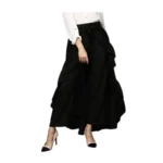 PID-65446-Women-s-Rayon-Ruffled-Elasticated-Skirt-Black-1-1000x1000-1.webp