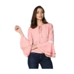 PID-65470-Women-s-Polyester-Solid-Bell-Sleeve-Top-Pink-1-1000x1000-1.webp