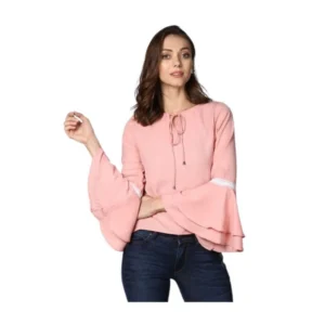 PID-65470-Women-s-Polyester-Solid-Bell-Sleeve-Top-Pink-1-1000x1000-1.webp
