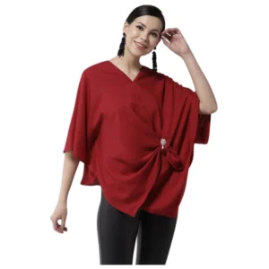 PID-65471-Women-s-Polyester-Solid-Cape-Sleeve-Top-Red-1-1000x1000-1.webp