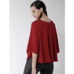 PID-65471-Women-s-Polyester-Solid-Cape-Sleeve-Top-Red-2-1000x1000-1.webp