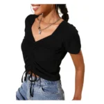 PID-65481-Women-s-Polyester-Lycra-Solid-Short-Sleeve-Top-Black-1-1000x1000-1.webp