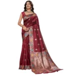 PID-65592-Women-s-Faux-Banarasi-Silk-Woven-Saree-With-Unstitched-Blouse-5-5-Mtr-Maroon-1-1000x1000-1.webp