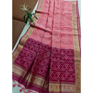 PID-65640-Generic-Women-S-Raw-Silk-Ikkat-Saree-With-Unstitched-Blouse-5-5-Mtr-Pink-2-1000x1000-1.webp