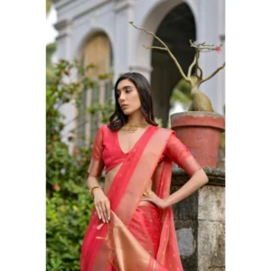 PID-65656-Generic-Women-S-Silk-Blend-Butti-Pattern-Saree-With-Unstitched-Blouse-5-5-Mtr-Coral-3-1000x1000-1.webp