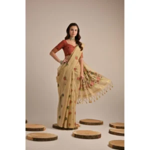 PID-65681-Generic-Women-S-Blended-Cotton-Floral-Motifs-And-Woven-Buttas-Saree-With-Unstitched-Blous-1000x1000-1.webp