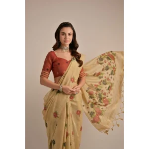 PID-65681-Generic-Women-S-Blended-Cotton-Floral-Motifs-And-Woven-Buttas-Saree-With-Unstitched-Blous-1000x1000-2.webp