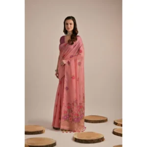 PID-65683-Generic-Women-S-Blended-Cotton-Floral-Motifs-And-Woven-Buttas-Saree-With-Unstitched-Blous-1000x1000-2.webp