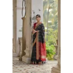PID-65724-Generic-Women-S-Silk-Blend-Ethnic-Ikat-Pattern-Saree-With-Unstitched-Blouse-5-5-Mtr-Black-1000x1000-3.webp