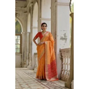 PID-65728-Generic-Women-S-Silk-Blend-Ethnic-Ikat-Pattern-Saree-With-Unstitched-Blouse-5-5-Mtr-Musta-1000x1000-1.webp