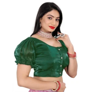 PID-65829-Women-s-Elastic-Sleeve-Jimmy-Plain-Designer-Neck-Readymade-Blouse-Green-38-Alterable-up-1000x1000-2.webp