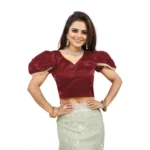 PID-65840-Women-s-Puff-Sleeve-Jimmy-Back-Open-V-Neck-Readymade-Blouse-Maroon-38-Alterable-up-to-4-1000x1000-1.webp