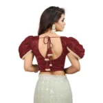 PID-65840-Women-s-Puff-Sleeve-Jimmy-Back-Open-V-Neck-Readymade-Blouse-Maroon-38-Alterable-up-to-4-1000x1000-4.webp