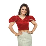 PID-65844-Women-s-Puff-Sleeve-Jimmy-Back-Open-V-Neck-Readymade-Blouse-Red-38-Alterable-up-to-42-1000x1000-1.webp