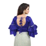 PID-65849-Women-s-Layered-Ruffle-Sleeve-Organza-Solid-V-Neck-Readymade-Blouse-Blue-Free-Size-up-t-1000x1000-3.webp