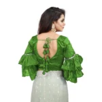 PID-65852-Women-s-Layered-Ruffle-Sleeve-Organza-Solid-V-Neck-Readymade-Blouse-Light-Green-Free-Siz-1000x1000-3.webp