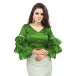 PID-65852-Women-s-Layered-Ruffle-Sleeve-Organza-Solid-V-Neck-Readymade-Blouse-Light-Green-Free-Siz-1000x1000-4.webp
