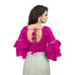 PID-65856-Women-s-Layered-Ruffle-Sleeve-Organza-Solid-V-Neck-Readymade-Blouse-Pink-Free-Size-up-t-1000x1000-4.webp