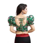 PID-65863-Women-s-Puff-Sleeve-Organza-Printed-V-Neck-Readymade-Blouse-Green-38-Alterable-up-to-42-1000x1000-3.webp