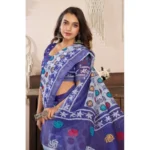 PID-65900-Women-s-Faux-Linen-Geometric-Print-Ready-to-wear-Saree-With-Unstitched-Blouse-5-5-Mtr-Blu-1000x1000-1.webp