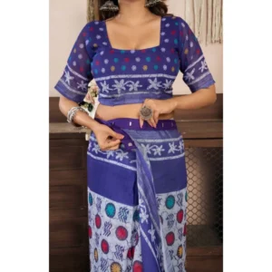 PID-65900-Women-s-Faux-Linen-Geometric-Print-Ready-to-wear-Saree-With-Unstitched-Blouse-5-5-Mtr-Blu-1000x1000-2.webp