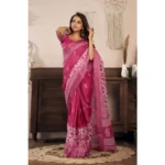 PID-65901-Women-s-Faux-Linen-Floral-Print-Ready-to-wear-Saree-With-Unstitched-Blouse-5-5-Mtr-Pink-1000x1000-3.webp