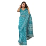 PID-65906-Women-s-Faux-Linen-Floral-Print-Ready-to-wear-Saree-With-Unstitched-Blouse-5-5-Mtr-Aqua-B-1000x1000-5.webp