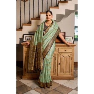 PID-65940-Women-s-Silk-Blend-Booti-Work-Ready-to-wear-Saree-With-Unstitched-Blouse-5-5-Mtr-Sea-Gree-1000x1000-2.webp