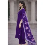 PID-65971-Women-s-Chanderi-Silk-Ethnic-Motif-V-Neck-Three-Quarter-Sleeve-Kurti-With-Pant-Dupatta-Se-1000x1000-3.webp