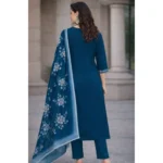 PID-65972-Women-s-Chanderi-Silk-Ethnic-Motif-V-Neck-Three-Quarter-Sleeve-Kurti-With-Pant-Dupatta-Se-1000x1000-4.webp