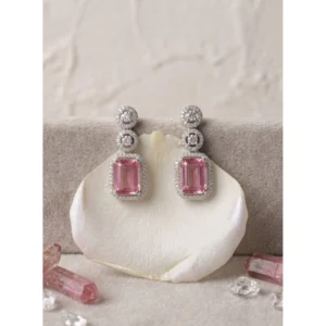 PID-66255-Women-s-Brass-Silver-Plated-Drop-Earrings-Pink-1-1000x1000-1.webp