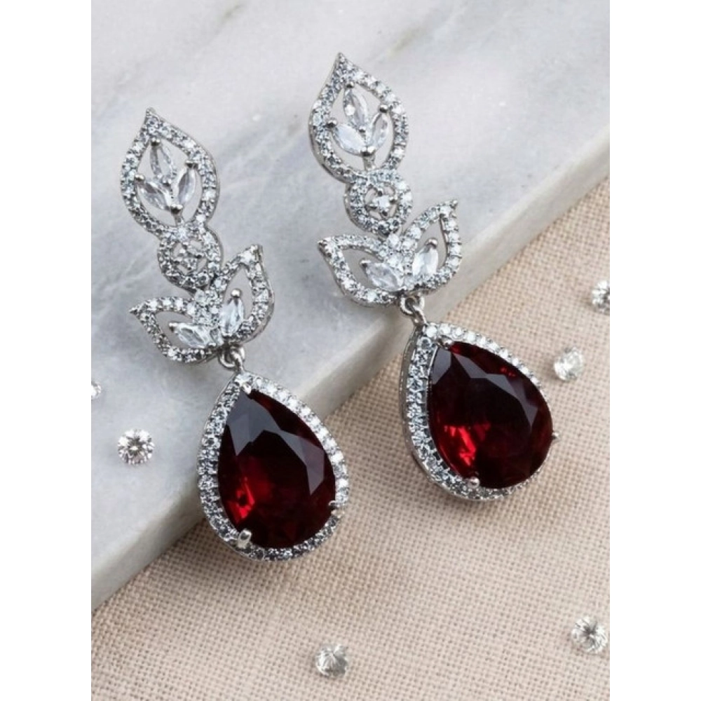 PID-66267-Women-s-Brass-Silver-Plated-Drop-Earrings-Red-1-1000x1000-1.webp
