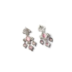 PID-66272-Women-s-Brass-Silver-Plated-Drop-Earrings-Pink-5-1000x1000-1.webp
