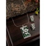 PID-66296-Women-s-Brass-Silver-Plated-Pendant-Set-Green-1-1000x1000-1.webp
