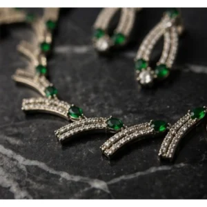 PID-66309-Women-s-Brass-Silver-Plated-Necklace-set-Green-4-1000x1000-1.webp