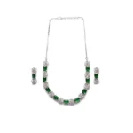 PID-66315-Women-s-Brass-Silver-Plated-Necklace-set-Green-2-1000x1000-1.webp
