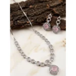 PID-66318-Women-s-Brass-Silver-Plated-Necklace-set-Pink-1-1000x1000-1.webp