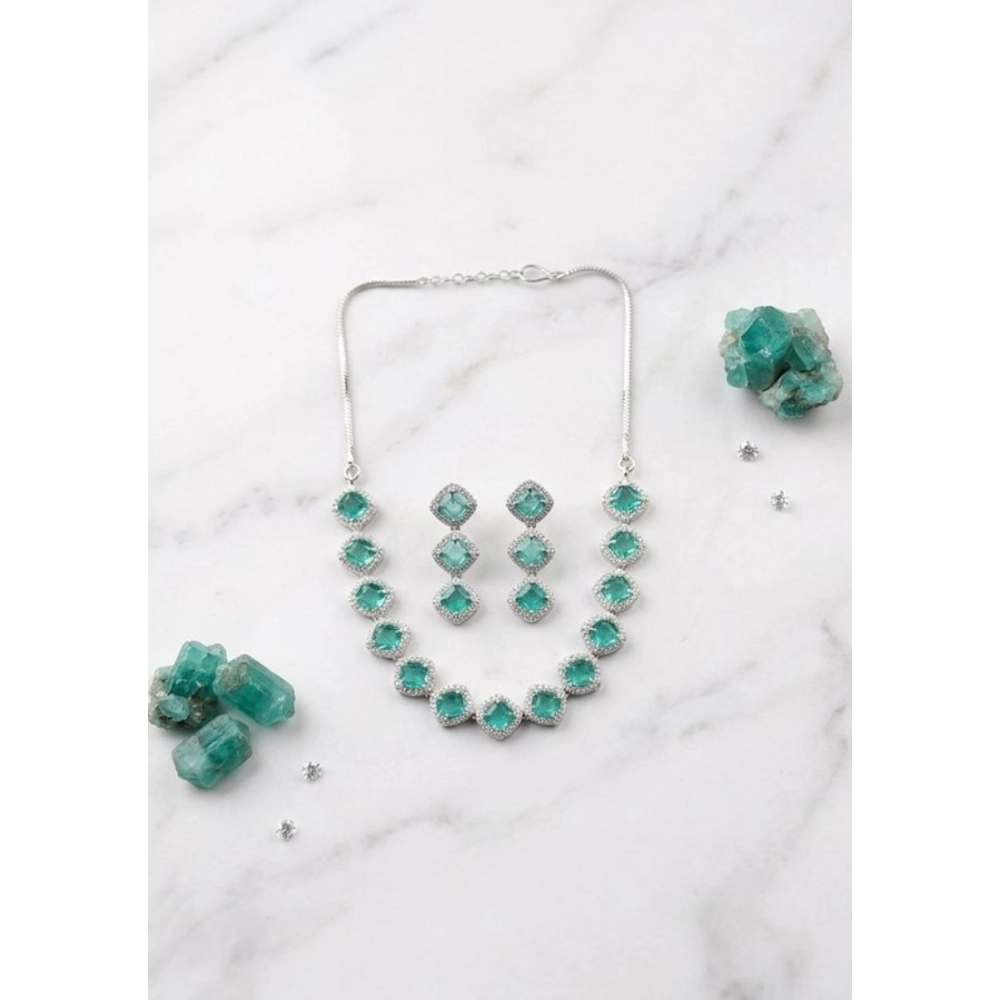 PID-66331-Women-s-Brass-Silver-Plated-Necklace-set-Green-1-1000x1000-1.webp